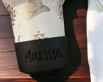 Personalized tumbler boot| Tumbler accessories |Boot bottle| Personalized tumbler accessory| 40oz tumbler| Name tumbler| Tumbler bottom