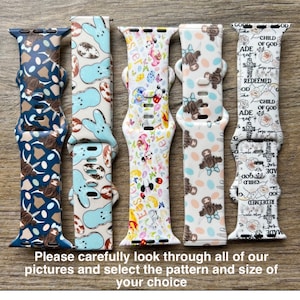 Cow Watch bands| Printed watch bands| Highland cow watch band| Leopard print watch band| Cow watch band| Galaxy watch band| Smart watch band