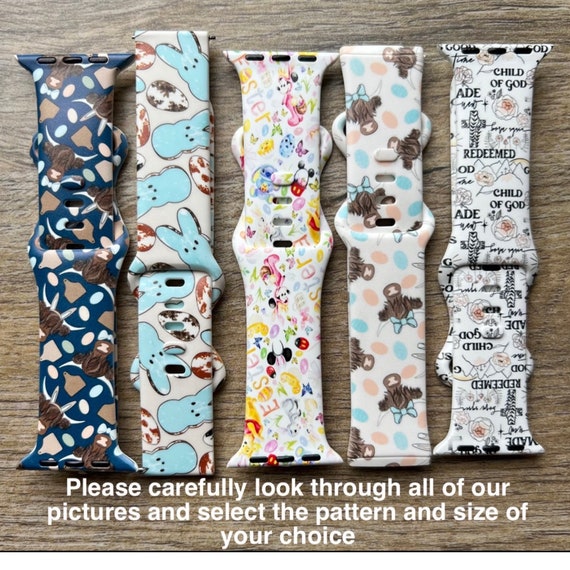 Cow Watch bands| Printed watch bands| Highland cow watch band| Leopard print watch band| Cow watch band| Galaxy watch band| Smart watch band
