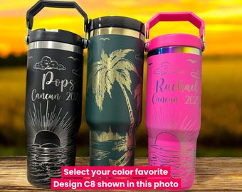 Matching family cup|Girls trip personalized cups 40oz  Vacation tumbler| Family trip|Spring break 40oz tumbler|tumbler for beach|