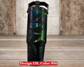 Softball water bottle|Softball theme bottle|Gift for softball player|Softball coach gift|Gift for softball coach|Softball team water bottle