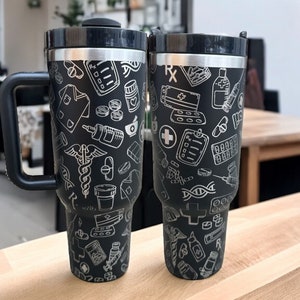 Pharmacy tech gift|Pharmacy tech tumbler|gift for pharmacy tech|40oz pharmacy theme tumbler|40oz pharmacy tumbler|Pharmacy coffee mug|40oz