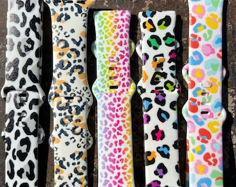 Luipaard horlogeband|Koeienhorlogeband|Cheetah horlogeband|horlogeband voor Galaxy Watch|Nieuwe Galaxy horlogeband|Horlogeband voor haar|Fitbit versa
