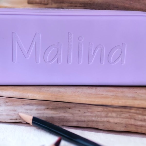 Kids pencil pouch with name |Pencil pouch|custom pencil pouch|kids back to school items|personalized pencil pouch|silicone pencil pouch|