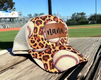 Tantchen Hut|Nana Hut|Hut für Nana|Mom Hut|Nana Baseball Hut|Nana Pferdeschwanz Hut|Baseballmütze| Chaotisch Brötchen|Frauen Hut|Hut für See|Team Hut|RBrP