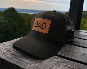 Dad hat|Fathers day hat|Hat for dad|Leather patch hat|Hat for guys|Hat for dad|New hat|Mens hat|Papa hat|Hat for papa|Pops hat|Grandpa hat