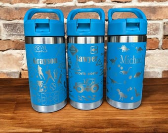 Kids personalized water bottle|Kids supply|Personalized water bottle for boys|Personalized water bottle for girls| School name water bottle