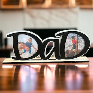 Marco de fotos de papá/Marco de fotos de papá/Regalo de papá/Regalo para papá/Foto familiar/Regalo del día del padre/Regalo para papá/Regalo del día del padre/Decoración del hogar