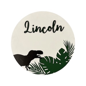 Kinderzimmer Schild|Schild für Kinder|Baby Schild|Newborn Schild| Kinderdekor|Dino-Zeichen|Kinderzimmerdekor|Schlafzimmerdekor| Baby Shower Geschenk | Holzschild| Niedliches Schild