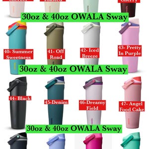 30oz Personalized Whale Shark Owala Water Bottle, 32oz Engraved Owala FreeSip, Ocean Life Water Bottle, Shark Lover Gift, 24oz Owala image 3