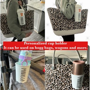 Strandtasche Tassenhalter|Personalisierte Becherzubehör|Badetasche Accessoires|Badetasche Accessoires|Zubehör für Becher|Strandtasche Becherhalter
