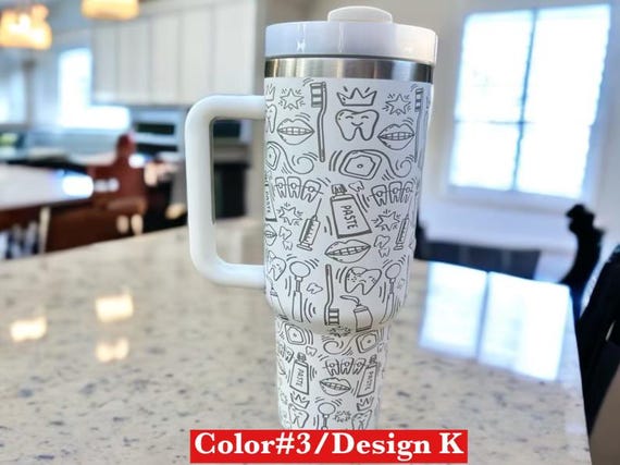 Dental tumbler|Dental hygienist tumbler|Gift for dental hygienist|Gift for dentist|Dental hygienist coffe mug|Coffee mug for dentist|40oz