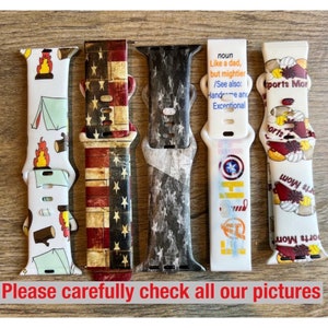 Fathers day watch band|Flag watch band|Watch band for father|Dad watch band|Patriotic watch band|Galaxy watch band|Fitbit versa watch band