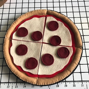 Felt Pepperoni Pizza set