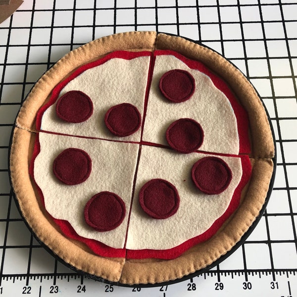 Felt Pepperoni Pizza set