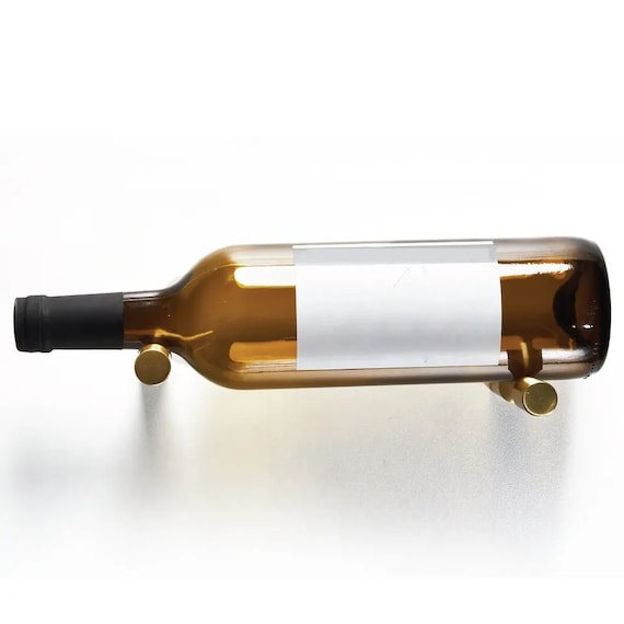 Wine Pegs Brushed Aluminum in Gold Color Modern Vertical Wine Rack Pegs Metal Wine Pegs Etsy Australia