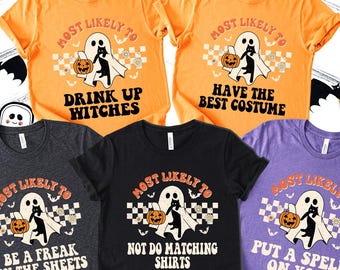 Most Likely to Halloween Boo Shirts, Family Halloween Shirts, Funny Halloween Shirt, Matching Halloween Shirt, Halloween Group Party