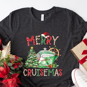 Merry Cruisemas Shirt, Christmas Cruise Shirt, Christmas Cruising Tshirt, Christmas Family Cruise Shirt, Xmas Cruise, Christmas Matching Tee