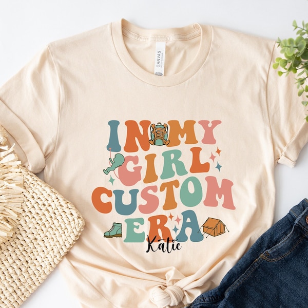 In My Girl Custom Era Shirt, Custom Era Shirt, Camp Girl Shirt, Troop Era Shirt, Camping Shirt, Team Leader Shirt, Girl Troop Team Shirt