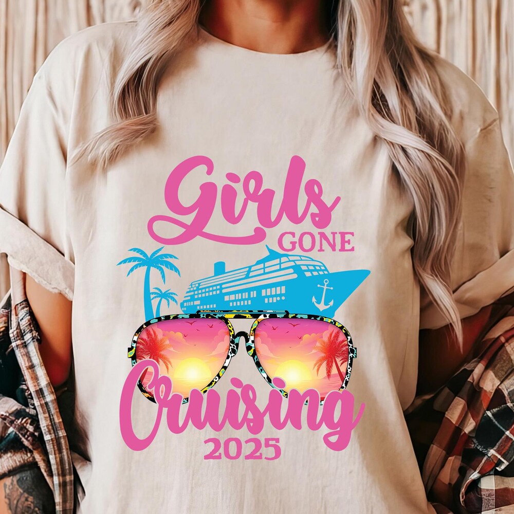 Vacation Shirt, Cruise Shirt, Cruise Shirt,Girls Gone Cruising Shirt, Vacation Cruise Trip Shirt, Girls Trip Shirt, Matching Cruise Shirt Citychiefsrugs