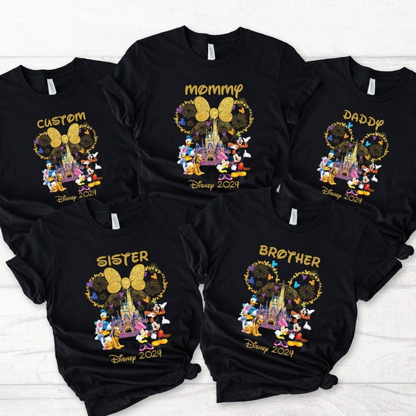 Disney Trip Shirts 2024, Disneyland Family Matching Shirt, Disney Birthday Shirts, Disneyworld Shirts, Disney Vacation Shirts, Disney Shirts