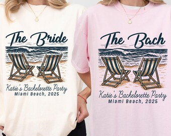 Comfort Colors Bachelorette Party T-Shirt: Bride & Bach Club Matching Tees, Nashville Group Shirts