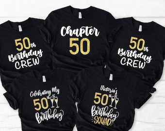 50th Birthday Shirt 50th Birthday Squad Shirt Leopard Print - Etsy