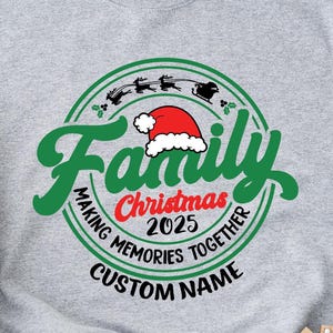 Family Christmas 2025 Making Memories Together Shirts, Christmas Family Shirt, Christmas Pajamas, Christmas Gifts, Christmas Group Shirt