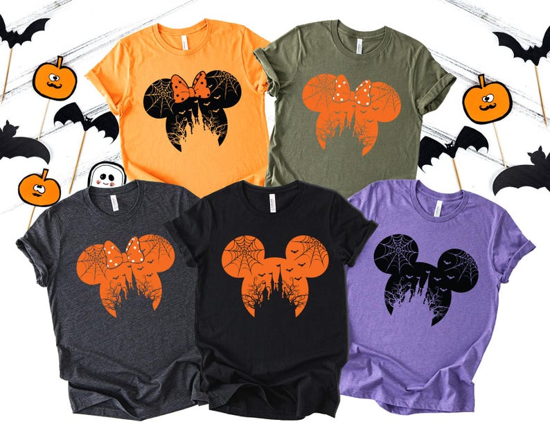Disney Halloween Shirt, Disney Shirt, Halloween Matching Shirts, Disney Trip Shirts, Disneyland Tee, Halloween Shirt, Disney Matching Shirts image 3