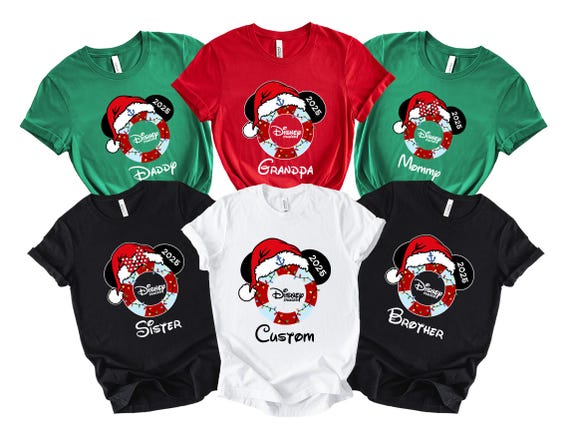 Christmas Disney Tees: Magical Holiday Styles for Every Fan