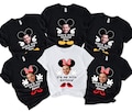 Custom Disney Photo Birthday Shirt, It's My Birthday Face Name and Age Shirt, Disney 30th Birthday Shirts, Minnie Birthday Matching Shirt