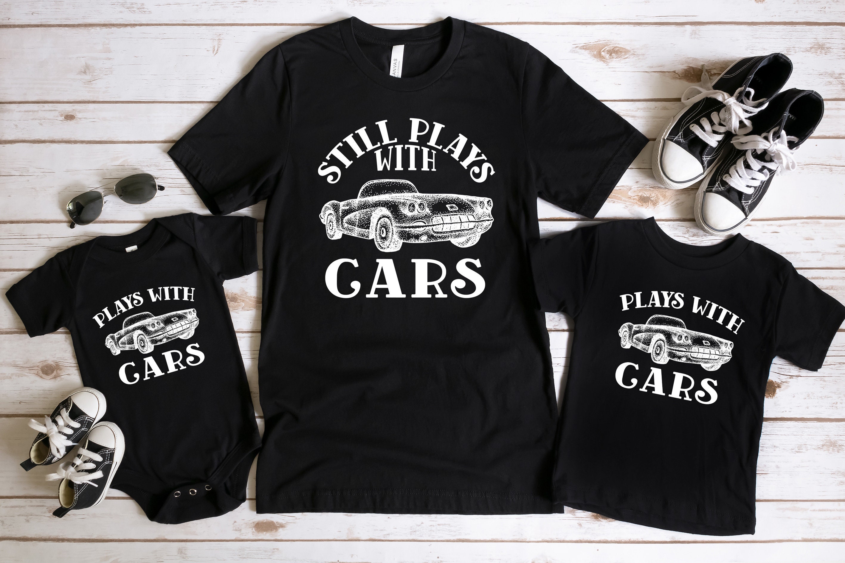 Plays with cars 2025 t shirt