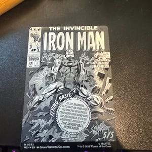 laser engraved metal proxy cards