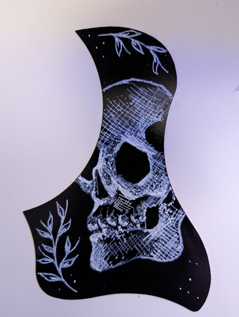 Custom Acoustic Handpainted Pickguards Etsy