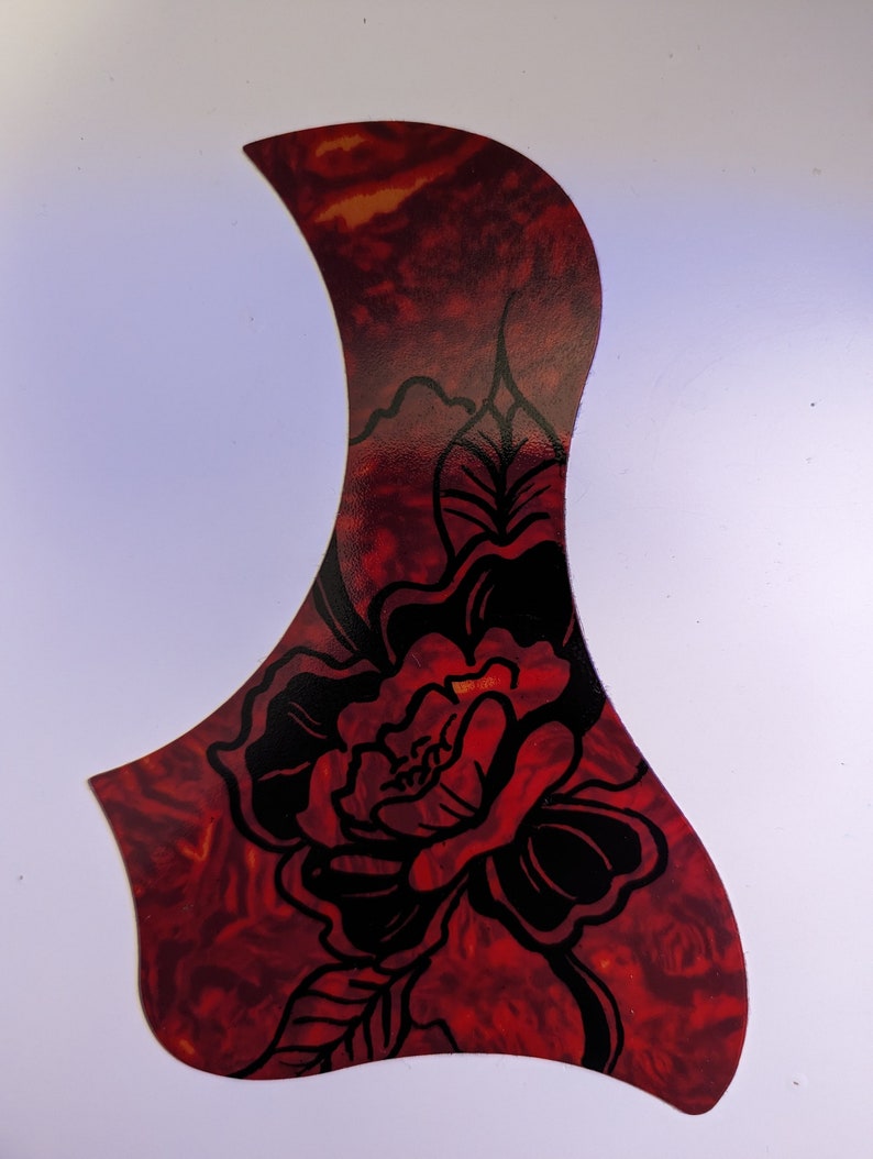 Custom Acoustic Handpainted Pickguards Etsy