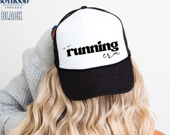 En mi Running Era Trucker Hat Regalo para maratonista Sombrero para su Foam Trucker Runner Regalo para el día de la carrera 5k Run hat regalo para su amor por correr