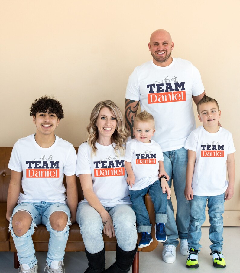 Custom Name Triathlon Support Crew Shirt Personalized Team Etsy