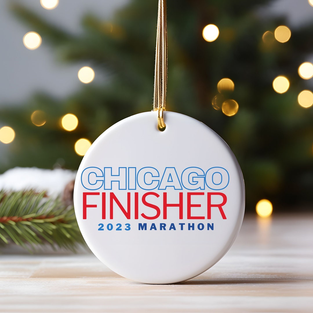 Chicago Finisher 2023 Marathon, Chicago Marathon Ornament, Gift for