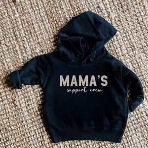 Marathon Mama Sweatshirt, Long Distance Runner Shirt, Race Sweatshirt, Family Matching Hoodie, Mama’s Support Crew, Mother Runner Sweatshirt bild 3