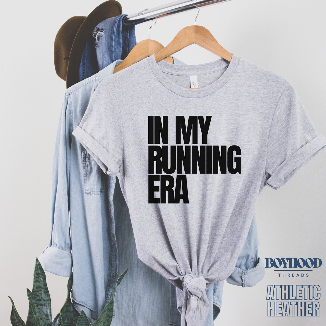 In My Runner Era Running T-shirt, Gift for Runner, Running Era Shirt ...