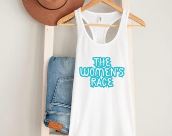 Camiseta sin mangas para mujer / Camiseta de colaboración con Jackie Hering / Camiseta de triatlón para mujer / Ropa deportiva de resistencia / El podcast de carreras para mujeres
