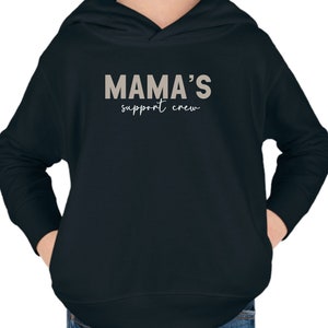 Marathon Mama Sweatshirt, Long Distance Runner Shirt, Race Sweatshirt, Family Matching Hoodie, Mama’s Support Crew, Mother Runner Sweatshirt bild 5