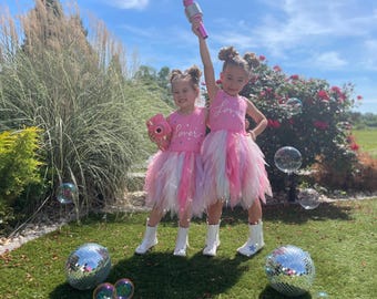 Loverr dress, tour dress,concert dress, party dress, birthday dress, girls dress, era outfit, bejeweled dress, bday dress, fun dress