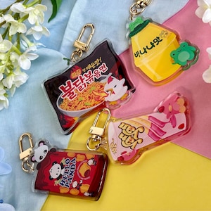 Asian Snacks - Set 2 Acrylic Keychain