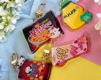 Asian Snacks - Set 2 Acrylic Keychain