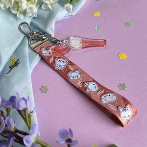 ATEEZ Keychain Acrylic Lanyard