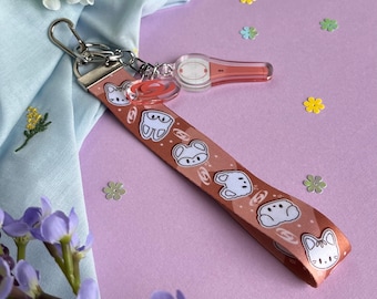 ATEEZ Keychain Acrylic Lanyard