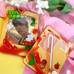 Juice Photocard Acrylic PC Holder Kpop