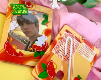 Juice Photocard Acrylic PC Holder Kpop