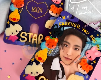 Galaxeez ATEEZ ANITEEZ Photocard Acrylic PC Holder Kpop